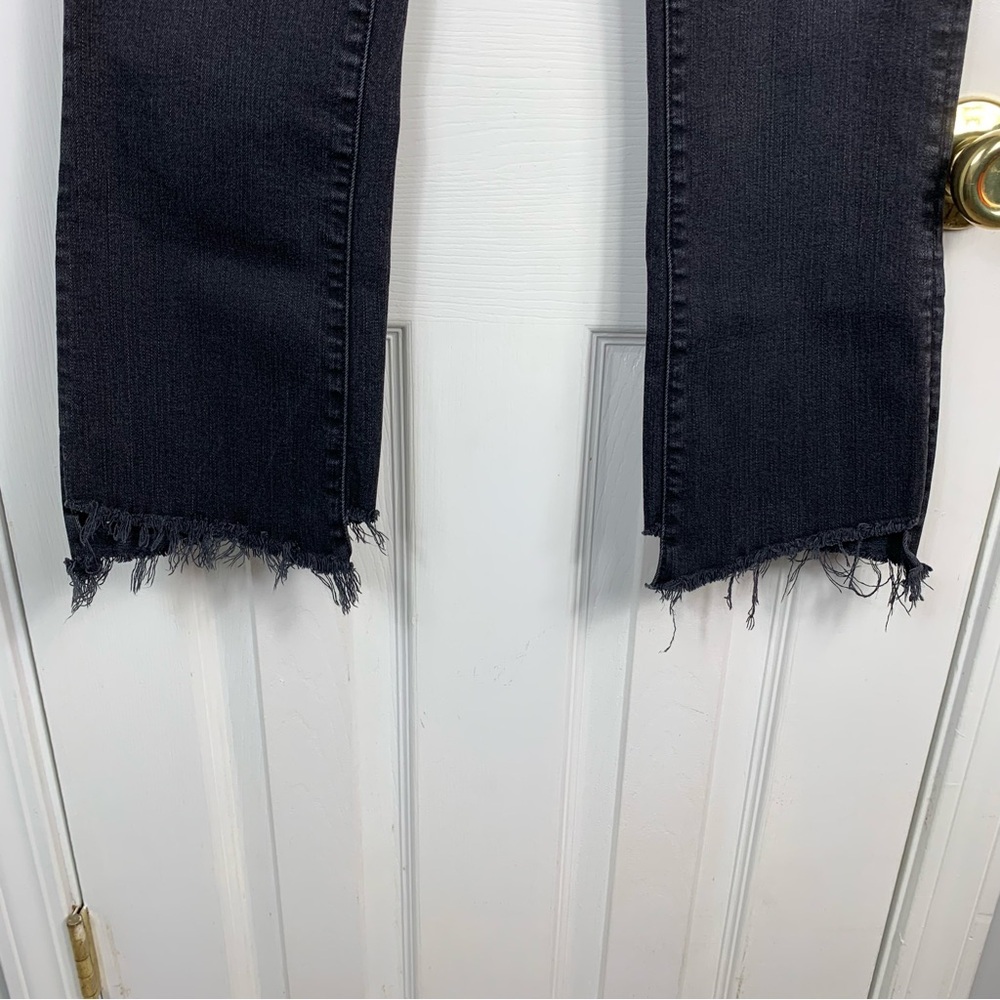 Mother The Insider Crop Two Step Fray Jeans Not Guilty Size 28 - Picture 6 of 10